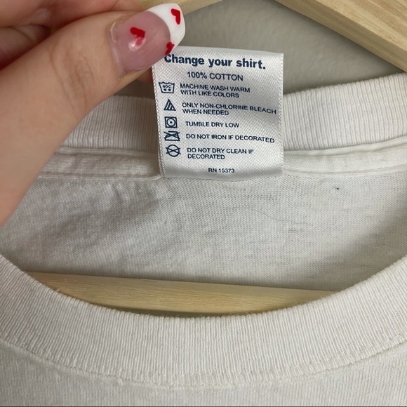 Vintage 2001 White Signed Pam Tillis Thunder & Roses Graphic Band Tee - Picture 8 of 12